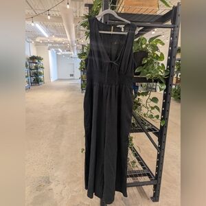 AE Smocked V-Neck Jumpsuit